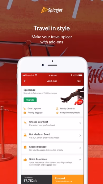 SpiceJet – Book Cheap Flights Screenshot 4 - AppWisp.com SpiceJet – Book Cheap Flights Screenshot 4 - AppWisp.com