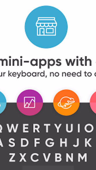 Fleksy fast emoji keyboard app Screenshot 2 - AppWisp.com Fleksy fast emoji keyboard app Screenshot 2 - AppWisp.com