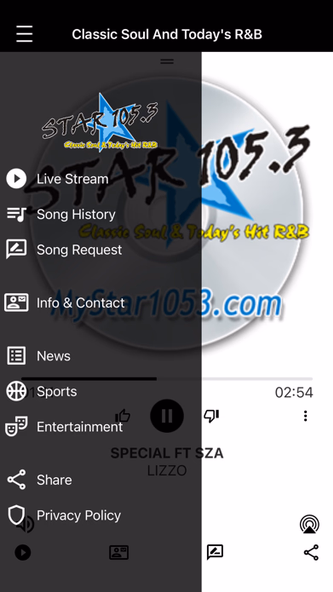 Star 105.3 LIVE Screenshot 2 - AppWisp.com Star 105.3 LIVE Screenshot 2 - AppWisp.com