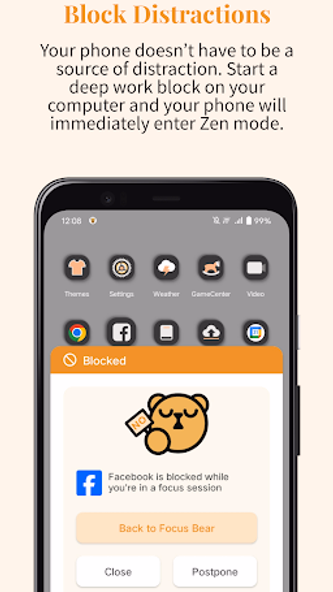 Focus Bear: AuDHD routines Screenshot 1 - AppWisp.com Focus Bear: AuDHD routines Screenshot 1 - AppWisp.com