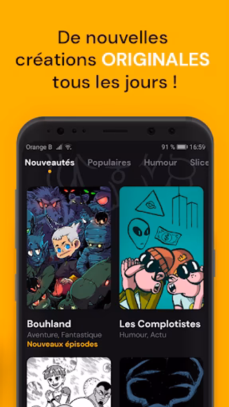 Webtoon Factory Screenshot 3 - AppWisp.com Webtoon Factory Screenshot 3 - AppWisp.com