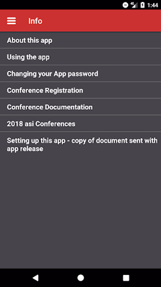 asiConferences Screenshot 4 - AppWisp.com asiConferences Screenshot 4 - AppWisp.com