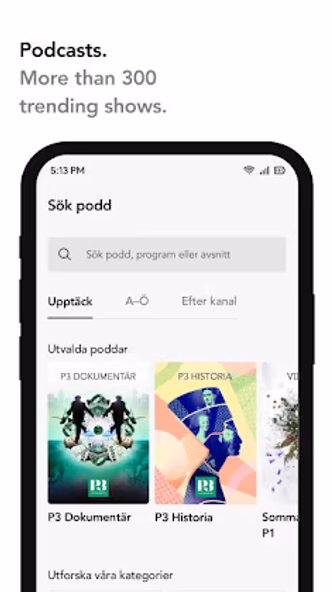 Sveriges Radio Play Screenshot 3 - AppWisp.com Sveriges Radio Play Screenshot 3 - AppWisp.com