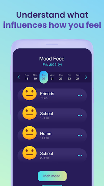 MyBubble: Mood Tracker Journal Screenshot 4 - AppWisp.com MyBubble: Mood Tracker Journal Screenshot 4 - AppWisp.com
