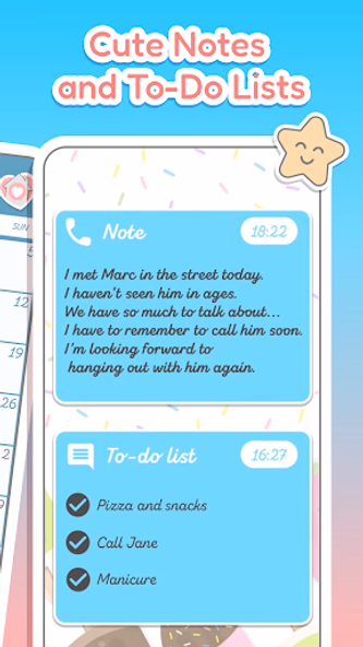 Cute Calendar & Daily Planner Screenshot 3 - AppWisp.com Cute Calendar & Daily Planner Screenshot 3 - AppWisp.com