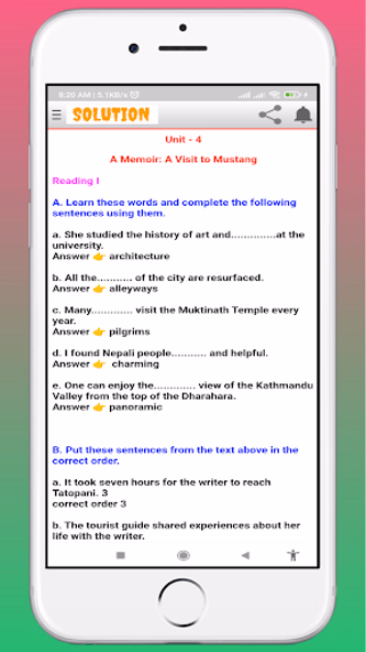 Class 8 English Solution 2081 Screenshot 2 - AppWisp.com Class 8 English Solution 2081 Screenshot 2 - AppWisp.com