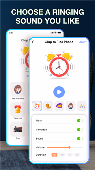Find My Phone By Clap: Whistle Screenshot 3 - AppWisp.com Find My Phone By Clap: Whistle Screenshot 3 - AppWisp.com