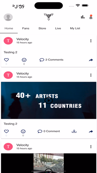 Velocity Music Band Screenshot 1 - AppWisp.com Velocity Music Band Screenshot 1 - AppWisp.com