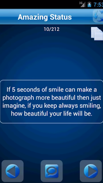 Status Quotes Collection Screenshot 3 - AppWisp.com Status Quotes Collection Screenshot 3 - AppWisp.com