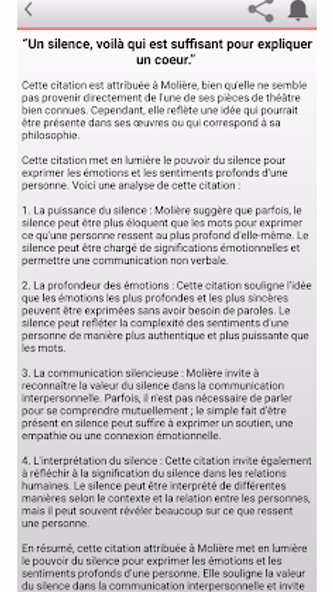 Citations de Molière Screenshot 4 - AppWisp.com Citations de Molière Screenshot 4 - AppWisp.com