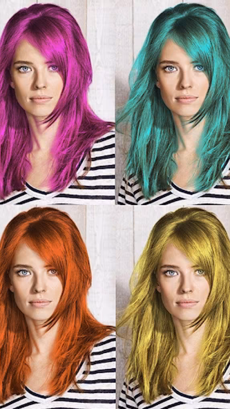 Auto hair color changer Screenshot 1 - AppWisp.com Auto hair color changer Screenshot 1 - AppWisp.com