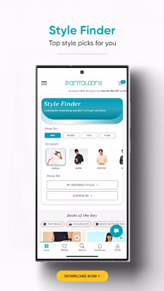 Pantaloons-Online Shopping App Screenshot 2 - AppWisp.com Pantaloons-Online Shopping App Screenshot 2 - AppWisp.com