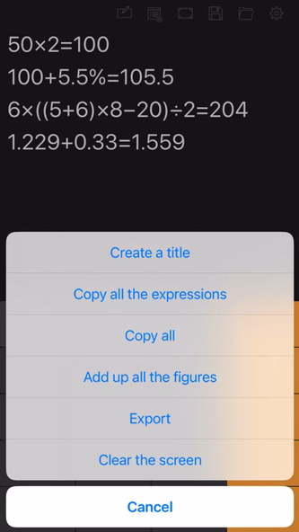 Calculator with History Tape Screenshot 4 - AppWisp.com Calculator with History Tape Screenshot 4 - AppWisp.com