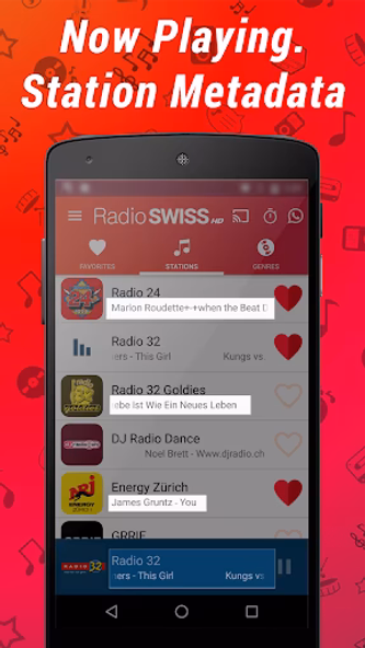 Radio Swiss HD Screenshot 2 - AppWisp.com Radio Swiss HD Screenshot 2 - AppWisp.com