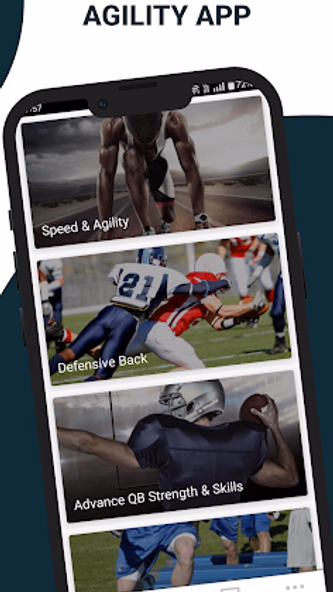 Football - Speed & Agility Screenshot 1 - AppWisp.com Football - Speed & Agility Screenshot 1 - AppWisp.com