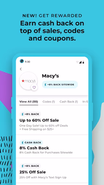 RetailMeNot: Cash Back & Codes Screenshot 3 - AppWisp.com RetailMeNot: Cash Back & Codes Screenshot 3 - AppWisp.com