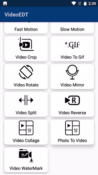 VideoEDT : Video Editor -Maker Screenshot 3 - AppWisp.com VideoEDT : Video Editor -Maker Screenshot 3 - AppWisp.com