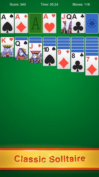 Solitaire Classic Games Screenshot 1 - AppWisp.com Solitaire Classic Games Screenshot 1 - AppWisp.com