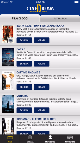 Webtic CineDream Cinema Screenshot 1 - AppWisp.com Webtic CineDream Cinema Screenshot 1 - AppWisp.com