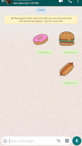 Food Stickers For WhatsApp Screenshot 2 - AppWisp.com Food Stickers For WhatsApp Screenshot 2 - AppWisp.com