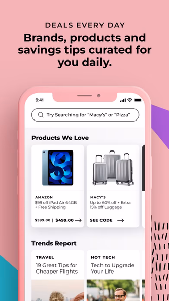 RetailMeNot: Cash Back & Codes Screenshot 2 - AppWisp.com RetailMeNot: Cash Back & Codes Screenshot 2 - AppWisp.com