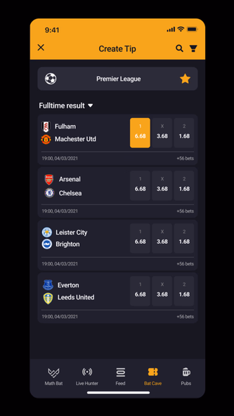 BatWinner Screenshot 3 - AppWisp.com BatWinner Screenshot 3 - AppWisp.com
