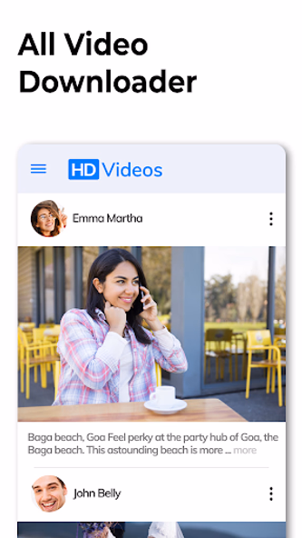 Video Downloader - Video Saver Screenshot 1 - AppWisp.com Video Downloader - Video Saver Screenshot 1 - AppWisp.com