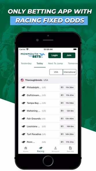 MonmouthBets - Horse Race Bets Screenshot 2 - AppWisp.com MonmouthBets - Horse Race Bets Screenshot 2 - AppWisp.com