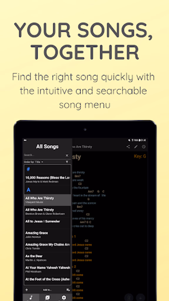 SongbookPro Screenshot 1 - AppWisp.com SongbookPro Screenshot 1 - AppWisp.com