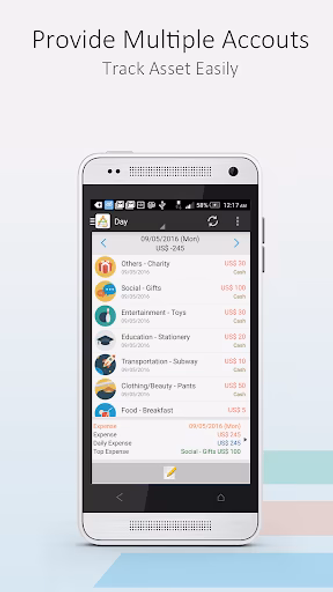 AndroMoney ( Expense Track ) Screenshot 3 - AppWisp.com AndroMoney ( Expense Track ) Screenshot 3 - AppWisp.com