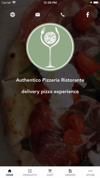 Authentico Pizzeria Ristorante Screenshot 2 - AppWisp.com Authentico Pizzeria Ristorante Screenshot 2 - AppWisp.com