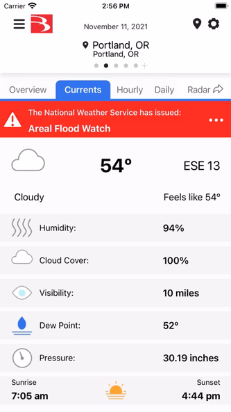Baron Critical Weather Screenshot 4 - AppWisp.com Baron Critical Weather Screenshot 4 - AppWisp.com