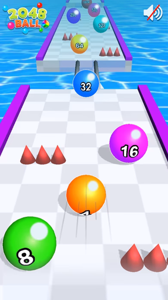 2048 Balls - Color Ball Run Screenshot 2 - AppWisp.com 2048 Balls - Color Ball Run Screenshot 2 - AppWisp.com