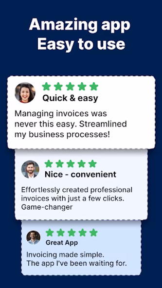 Easy Invoice & Estimates Maker Screenshot 4 - AppWisp.com Easy Invoice & Estimates Maker Screenshot 4 - AppWisp.com