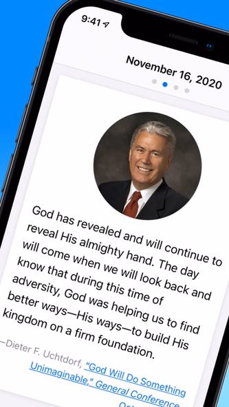 LDS Daily Verse Screenshot 1 - AppWisp.com LDS Daily Verse Screenshot 1 - AppWisp.com