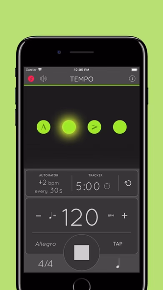 Metronome: Tempo Lite Screenshot 1 - AppWisp.com Metronome: Tempo Lite Screenshot 1 - AppWisp.com