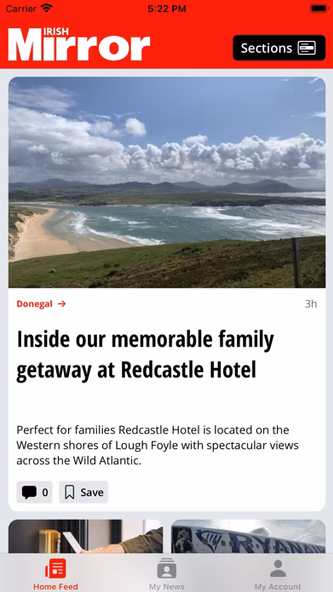 Irish Mirror Screenshot 1 - AppWisp.com