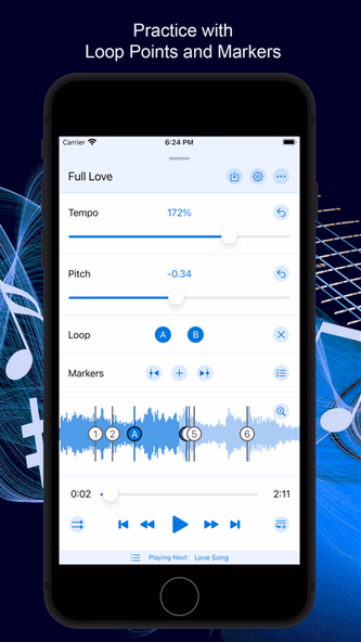 Music Speed Changer ▶▶▶ Screenshot 2 - AppWisp.com Music Speed Changer ▶▶▶ Screenshot 2 - AppWisp.com