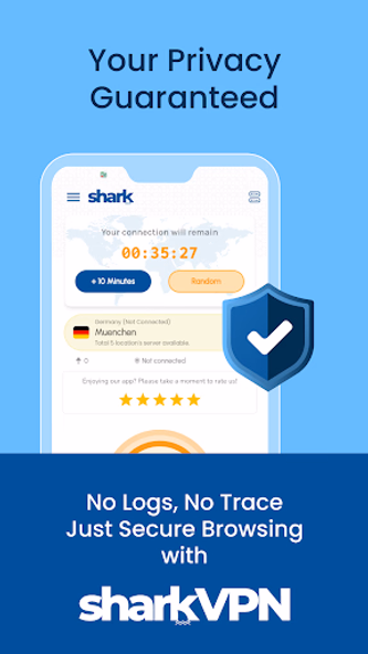 SharkVPN - Secure & Affordable Screenshot 4 - AppWisp.com SharkVPN - Secure & Affordable Screenshot 4 - AppWisp.com
