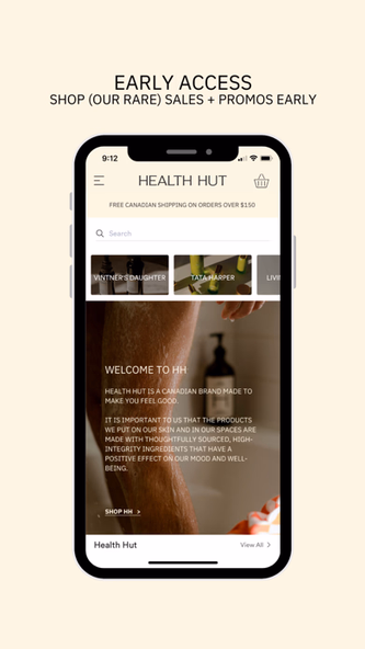 Shop Health Hut Screenshot 2 - AppWisp.com Shop Health Hut Screenshot 2 - AppWisp.com