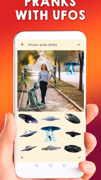Photo Editor with Aliens UFO Screenshot 4 - AppWisp.com Photo Editor with Aliens UFO Screenshot 4 - AppWisp.com