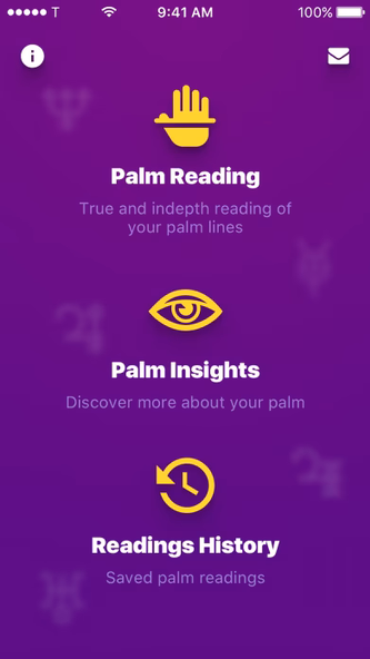 Palm Reader: Palmistry Fortune Screenshot 2 - AppWisp.com Palm Reader: Palmistry Fortune Screenshot 2 - AppWisp.com