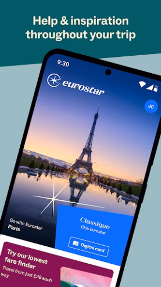Eurostar Trains Screenshot 2 - AppWisp.com Eurostar Trains Screenshot 2 - AppWisp.com