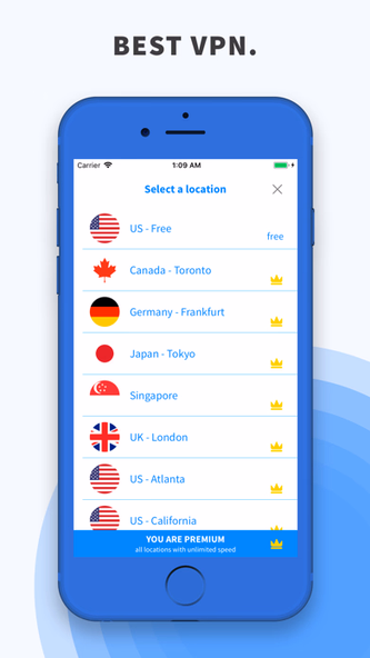 VPN Freedom: Fast & Unlimited Screenshot 3 - AppWisp.com VPN Freedom: Fast & Unlimited Screenshot 3 - AppWisp.com
