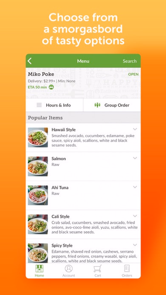 EatStreet Local Food Delivery Screenshot 3 - AppWisp.com EatStreet Local Food Delivery Screenshot 3 - AppWisp.com