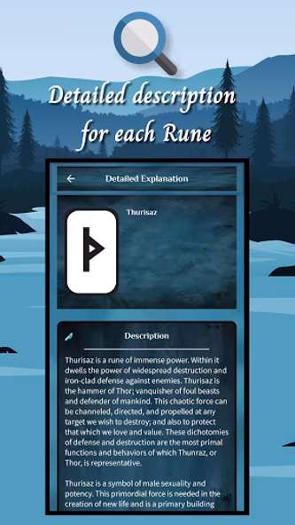 Runes Reading–Runic Divination Screenshot 2 - AppWisp.com Runes Reading–Runic Divination Screenshot 2 - AppWisp.com