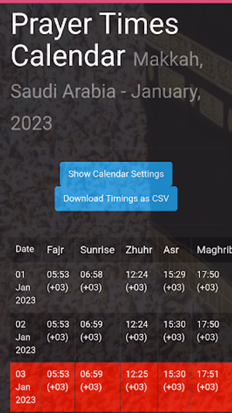 Islamic Hijri Calendar 2023 Screenshot 2 - AppWisp.com Islamic Hijri Calendar 2023 Screenshot 2 - AppWisp.com