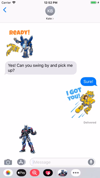 Official Transformers Stickers Screenshot 3 - AppWisp.com Official Transformers Stickers Screenshot 3 - AppWisp.com