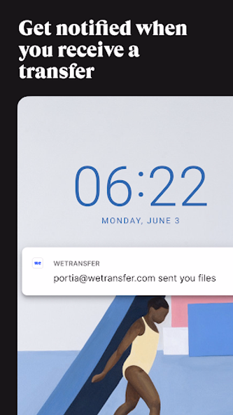 WeTransfer : File Transfer Screenshot 3 - AppWisp.com WeTransfer : File Transfer Screenshot 3 - AppWisp.com