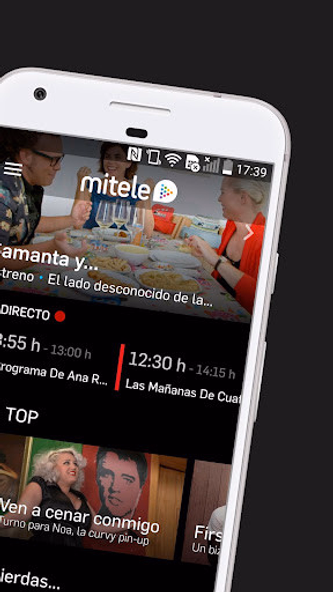 Mitele - Mediaset Spain VOD TV Screenshot 2 - AppWisp.com Mitele - Mediaset Spain VOD TV Screenshot 2 - AppWisp.com